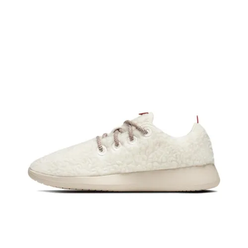 Allbirds Wool Runner CNY Slip-resistant Kids Lifestyle Shoes Jade Rabbit White Teenagers Allbirds Wool Runner CNY Противоскользящие детские повседневные туфли Jade Rabbit Белый Подростки