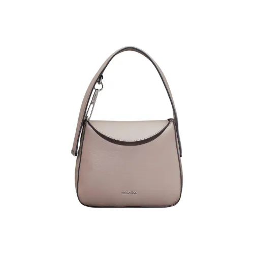 Calvin Klein Переработанный полиэстер Сумка Маленькая Женская Серо-розовая