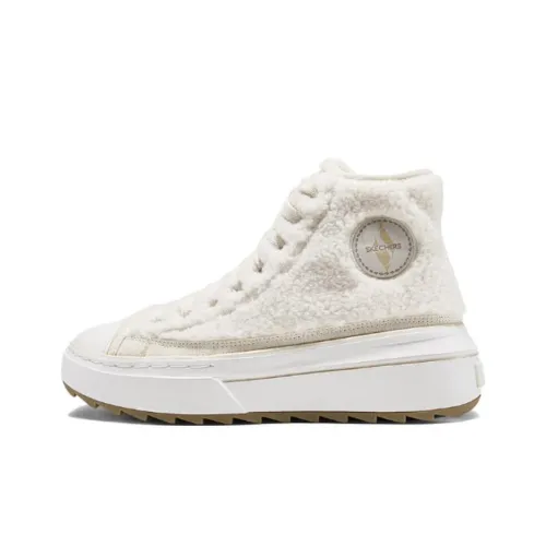 Skechers Court Classics Ботильоны Сливочный Женские