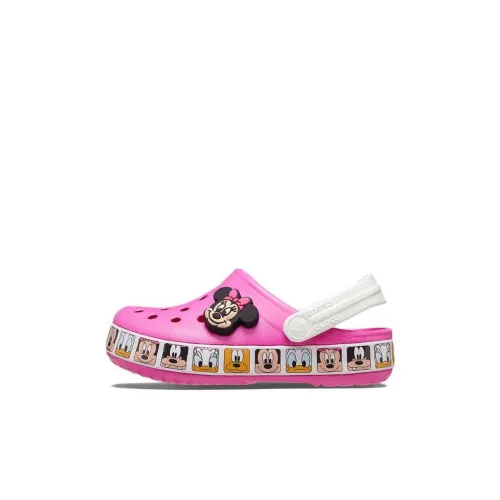 Crocs Нескользящие Легкие Детские Сандалии Розовые Детские