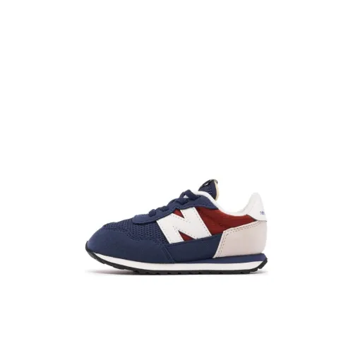 New Balance NB 237 Low Топ Обувь для малышей Синий Красный Бежевый Infant и Toddler