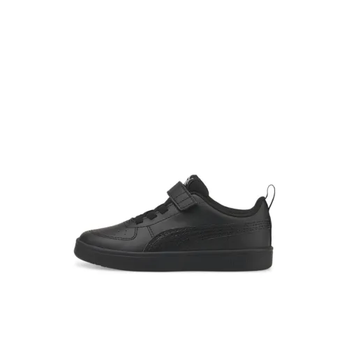PUMA Rickie Low Топ Детские Скейтбординги Черный Детский