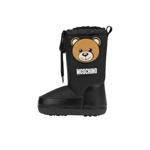 MOSCHINO Детские ботинки детский черный