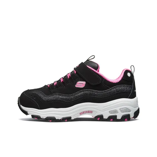 Skechers Kids' Кэжуал Низкий Топ Пик Красный Школьный возраст