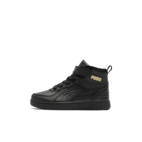PUMA REBOUND Детские Скейтбординги MID Топ Черный Kids