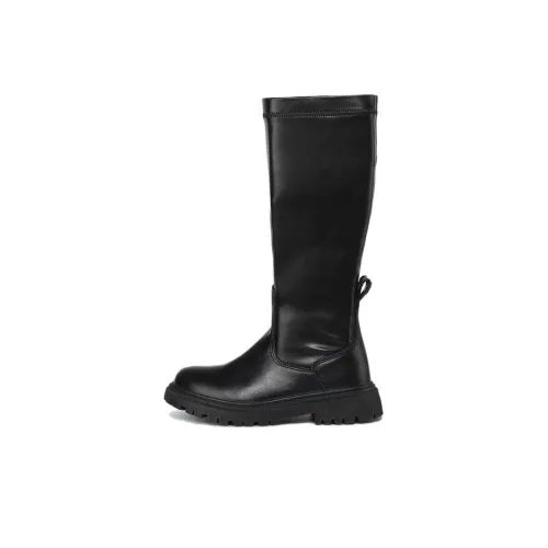 LIU·JO UOMO Детские ботинки на высоком каблуке черные для подростков