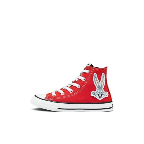 Converse Chuck Taylor All Star Hi High Топ Kids Кеды Красный Дети Возраст 3-7 лет