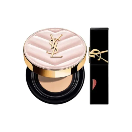 SAINT LAURENT Замковая Сердце Свет Жидкая помада Воздушная подушка Росный макияж Наборы Цвет лица Корректирующий Тон кожи