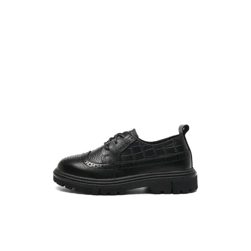 Purr Than Babe Низкий Топ Детская Кожа Обувь Черный Малыш