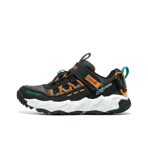 Беговые кроссовки Skechers Kids Low Top Черные Оранжевые для школьников