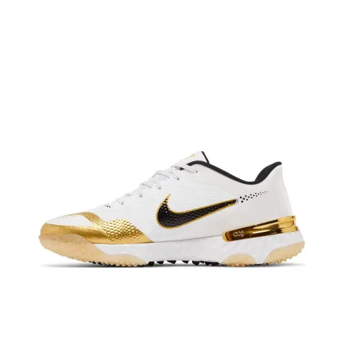 Nike Huarache Elite 3 Тренировочные Кроссовки Низкие Белый Золото Мужские