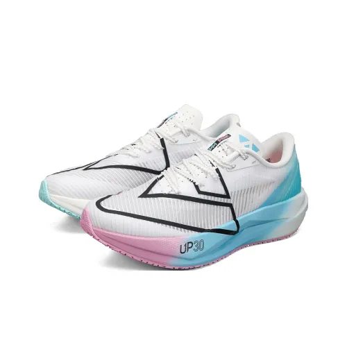 PEAK UP 30 3,0 Низкий Топ Повседневные Беговые Кроссовки Мужские Белый Фиолетовый Синий