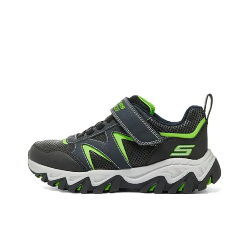 Беговые кроссовки Skechers Kids MID Топ Сине-зеленый для школьников