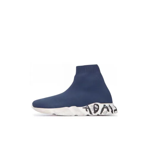 Balenciaga Низкий Топ Детские Лайфстайл Обувь Синий Дети Возраст 3-7 Лет