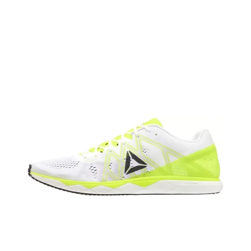 Reebok Floatride Run Low Топ Беговые кроссовки Мужские Белый Желтый