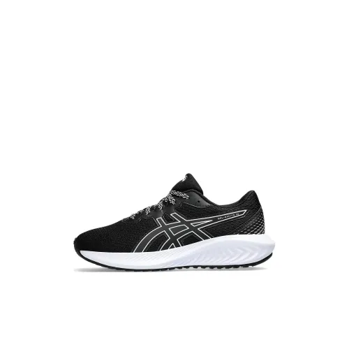 ASICS Гель Excite 10 Амортизация Износостойкий Низкий Топ Детская Беговая Обувь Черная Детская