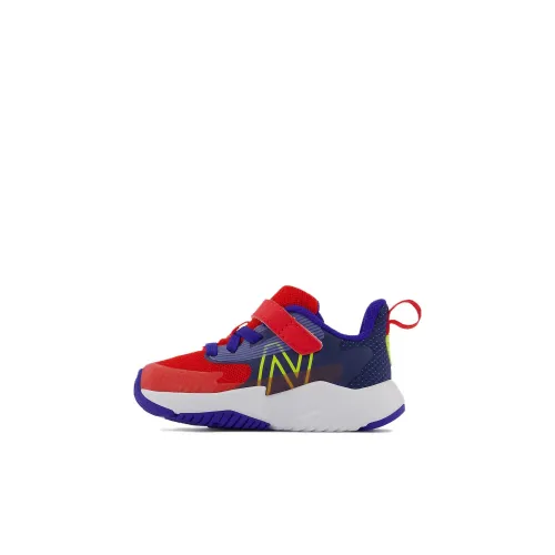 New Balance NB Rave RUN Series Низкий Топ Обувь для младенцев и малышей Синий Красный Infant And Toddler