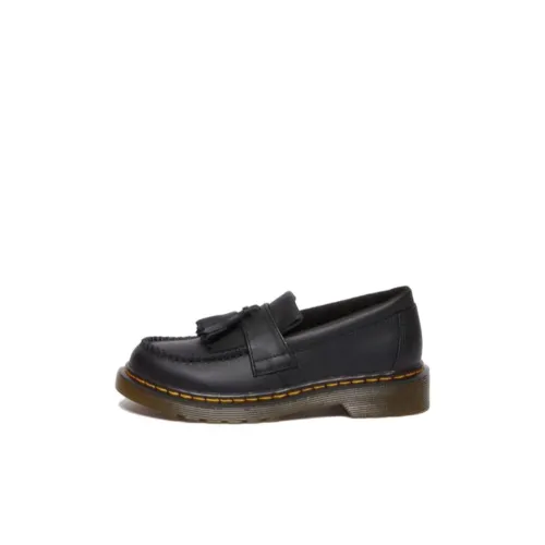Dr.Martens Детская кожаная обувь Low Топ Черный Kids