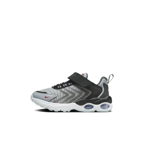 Nike Air Max TW Устойчивый к истиранию Дышащие Детские Лайфстайл Кроссовки Серый Черный для детей 3-7 лет