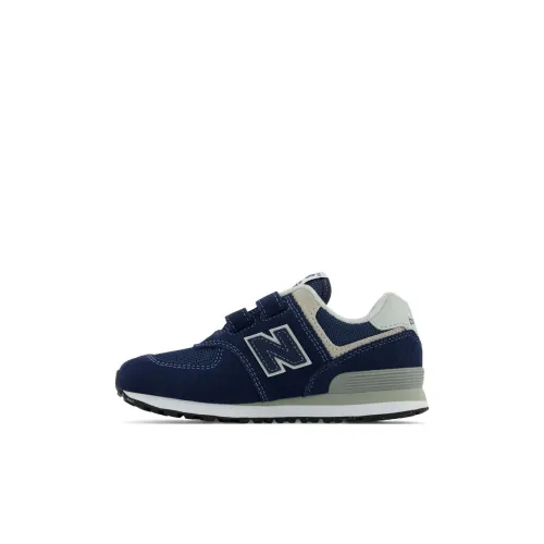 New Balance NB 574 Устойчивый к истиранию Низкий Топ КIDS Лайфстайл Обувь Синий Детский