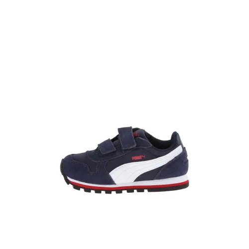PUMA St Runner Износостойкий и Легкий Низкий Топ Обувь для малышей Темно-синий Infant и Toddler