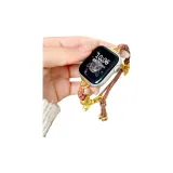 Многоцветный браслет из плетеного шнура в китайском стиле