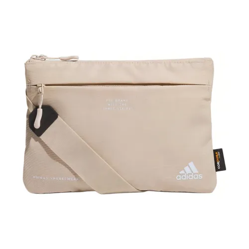 Adidas Нейлоновая сумка через плечо сумка на плечо стандартная унисекс бежевый