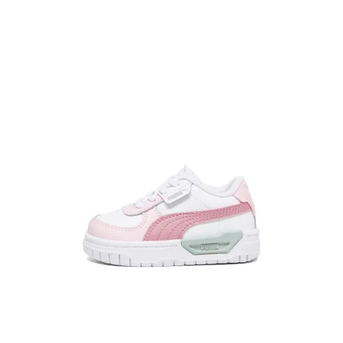 PUMA Cali Dream Устойчивая к истиранию Низкая Обувь для малышей Розовая Зеленая Infant и Toddler