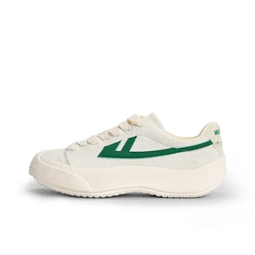 Warrior Лазурь'S Пава Мода Кроссовки для скейтбординга Унисекс Экрю Зеленый