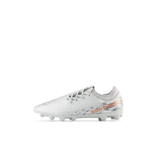 New Balance Furon v7 Dispatch HG JNR GG7 Низкие футбольные бутсы для детей серебристые детские
