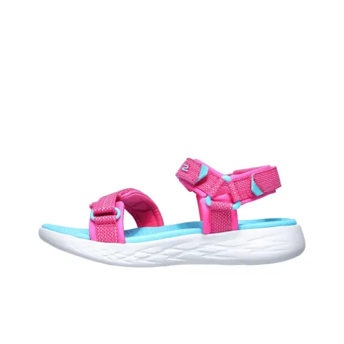 Skechers Детские Сандалии Розовые Синие Подростки