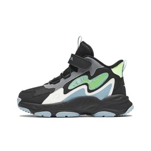 Antakids Детские беговые кроссовки Low Top Черный/Белый Школьный возраст