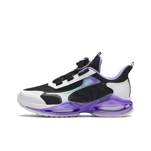 Antakids Детские беговые кроссовки Низкий Топ Светлый Лебедь Фиолетовый Школьный возраст