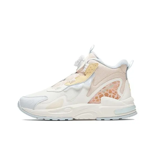 Antakids Амортизация Износостойкие Высокие Кеды для Детей Lifestyle Shoes Белый-коричневый Подростки