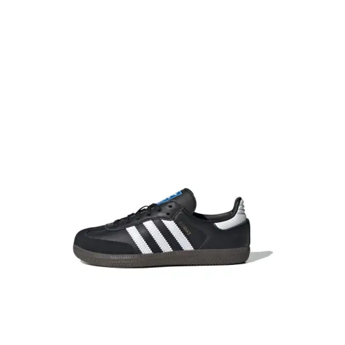 Adidas Originals Samba Low Топ Детские Скейтбординги Черный Детский