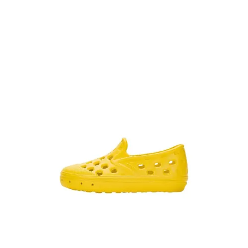 Vans Slip On Series TRK Low Топ Обувь для малышей Желтый Infant And Toddler