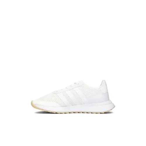 Adidas Flashback Slip-Resistant Abrasion-Resistant Детские Беговые Кроссовки Белый Детский