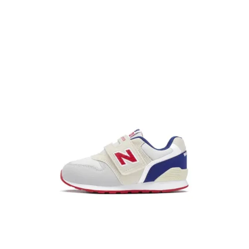 New Balance NB 996 Легкий и Износостойкий Низкий Топ Обувь для малышей Серо-бежевый Синий Для младенцев и малышей