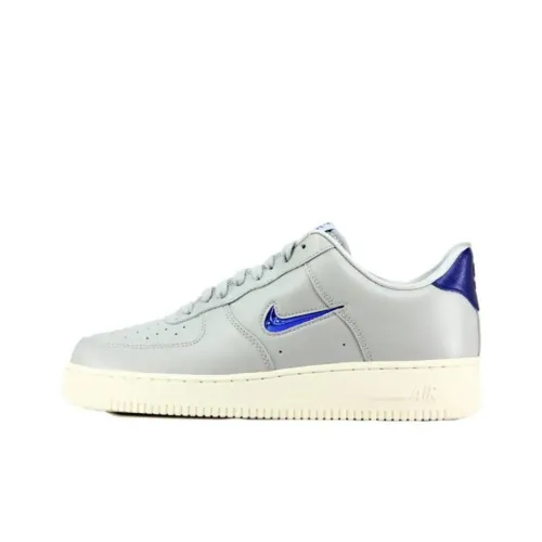 Nike Air FORCE 1 '07 LV8 LTHR Non Slip Легкий Низкий Топ Скейтбординг Кроссовки Мужские Sapphire Blue