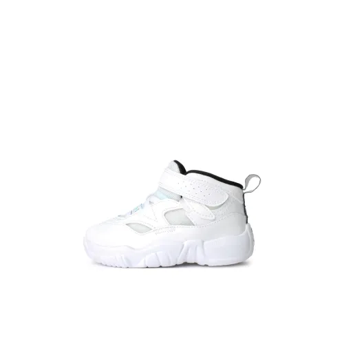 Jordan Jumpman Два Trey Slip-resistant Anti KICK Амортизация Устойчивость к истиранию MID Топ Обувь для малышей