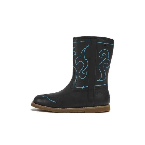 CAMPER Twins Slip-Resistant Low-Cut Детские ботинки Черные Детские