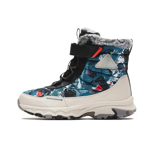 Antakids Детские зимние сапоги Грязь GREY/Черный/NAIWA Синий Школьный возраст