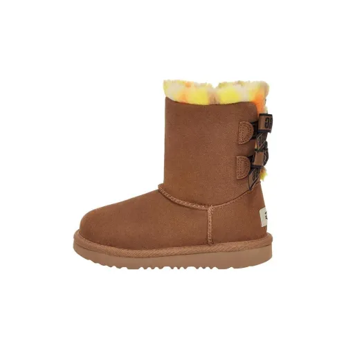 UGG Crew Детские ботинки Каштановый Детский