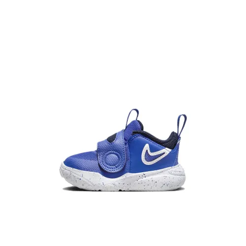 Nike Team Hustle D 11 Малыша Обувь Низкий Топ Blue Baby