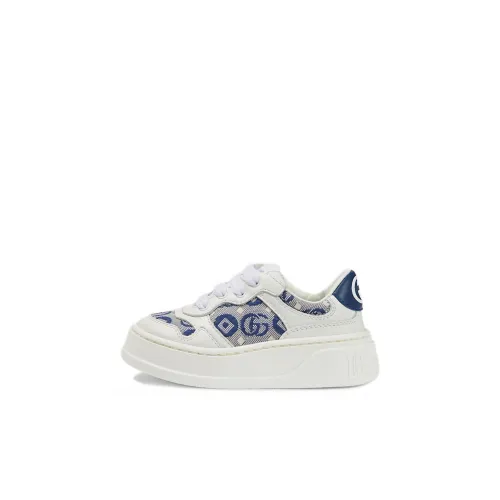 GUCCI Низкие топы Обувь для малышей Белый Синий Infant и Toddler