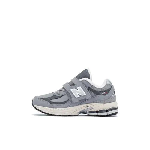 New Balance NB 2002R Устойчивый к истиранию Низкий Топ Детская Беговая Обувь Серый Малыш