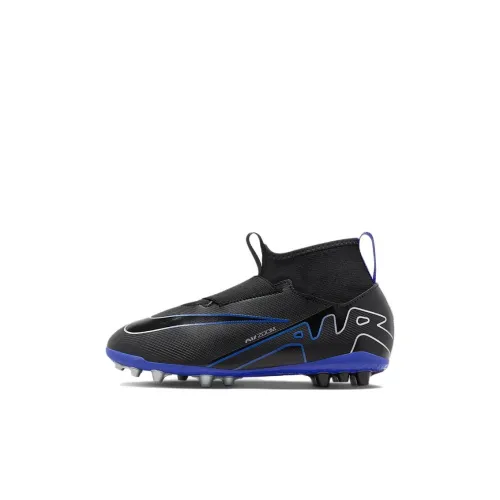 Nike Mercurial Superfly 9 Детские футбольные бутсы Низкий топ Черный Kids