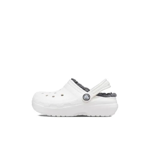 Детские Crocs Термические KIDS Сабо Белый Серый