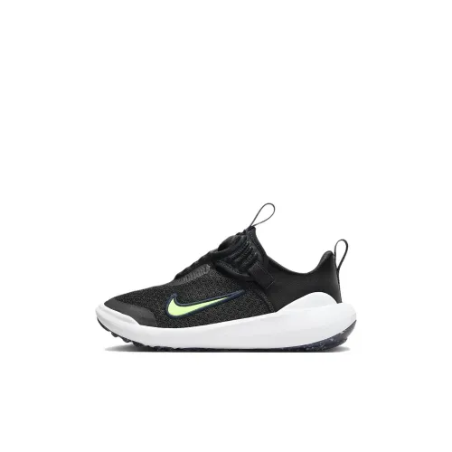 Nike E Series 1,0 Амортизация Износостойкий Низкий Топ Детская Беговая Обувь Черная Детская