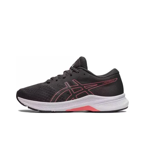 Asics Lazerbeam Avante Rebound Дышащий Поддержка Низкий Топ Детская Беговая Обувь Серый Розовый
